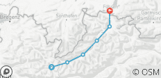  Lechweg 8 dagen: Lech am Arlberg - Füssen (8 dagen) - 6 bestemmingen 