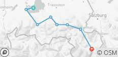  Salzalpensteig 1 - 8 Days on old salt Paths From Chiemsee to Königssee 8 Days - 8 destinations 