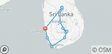  Small group tour &amp; bathing - Sri Lanka (incl. flight) (14 destinations) - 14 destinations 