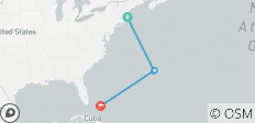  Atlantische Inseln &amp; Karibik (Start Boston, Ende Nassau) - 4 Destinationen 