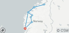  Noorwegen - Landschappelijk - Klassiek - 10 bestemmingen 