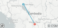  Beeindruckendes Kambodscha (8 Tage) - 3 Destinationen 