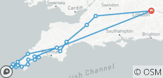  Cornwall: Highlights (20 Destinations) - 20 destinations 