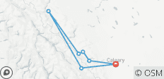  5-daagse Rockies Select Tour (Banff &amp; Columbia Icefield &amp; Yoho &amp; Kootenay National Park) - 7 bestemmingen 