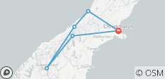  9 Day \'Kaka\' South Island Tour - 6 destinations 