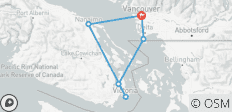  Circuit d\'exploration de 2 jours à Vancouver, Victoria et Nanaimo - 6 destinations 