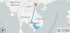  Zeitlose Wunder von Vietnam, Kambodscha und dem Mekong (2023) (Ho-Chi-Minh-Stadt bis Hanoi, 2023) - 13 Destinationen 