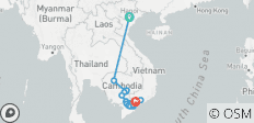  Zeitlose Wunder von Vietnam, Kambodscha und dem Mekong (2023) (Hanoi nach Ho-Chi-Minh-Stadt, 2023) - 14 Destinationen 
