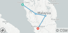  P 53 3D 2N Tour Penang Island-Cameron Highlands-Rainforest Taman Negara-Kuala Lumpur drop off - 4 destinations 