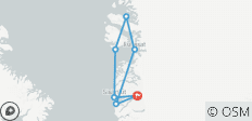  Diskobucht (inklusive Rückflug Kopenhagen - Kangerlussuaq) - 7 Destinationen 