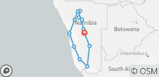  12 Días Namibia en Plus | Alojamiento Privado Guiado - 13 destinos 