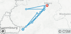  Best of Moselsteig 10 Tage (10 Tage) - 18 Destinationen 
