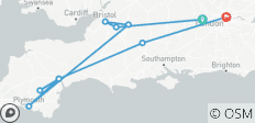  Het beste van Devon en Cornwall (alleen voor vrouwen, 6 dagen) - 10 bestemmingen 