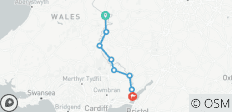  Wanderung Offa\'s Dyke Path (Süden) - 8 Destinationen 