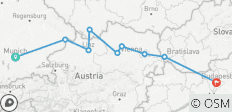 Danube Explorer - Vienna - Bratislava - 9 destinations 