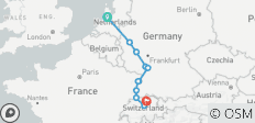  Jewels of the Rhine &amp; Lucerne - Zurich - Mannheim – Heidelberg - 11 destinations 