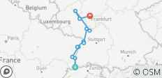  Der majestätische Rhein - Ludwigshafen - Heidelberg (Start Basel, Ende Frankfurt, 2023, 8 Tage) (12 destinations) - 12 Destinationen 