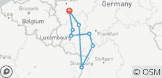  Höhepunkte auf Rhein und Mosel - 8 Destinationen 