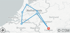  Niederlande &amp; Belgien erleben - 7 Destinationen 
