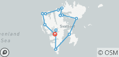  Spitsbergen intensief: Groot eiland, groot avontuur. - 13 bestemmingen 