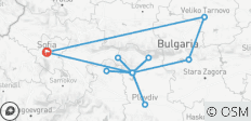  8 dagen spa, wijn en sightseeing in Bulgarije ( self-drive ) - 13 bestemmingen 
