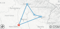  Explora - ¡Lo mejor de Nainital, Corbett y Mussoorie! - Un viaje económico - 5 destinos 