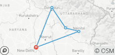  Explora - ¡Lo mejor de Nainital, Corbett y Mussoorie! - Un viaje económico - 5 destinos 