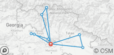  Le meilleur de la Géorgie en 4 circuits de groupe - 11 destinations 