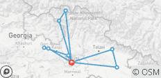  2 Privattransfers und 4 Gruppentouren - 11 Destinationen 