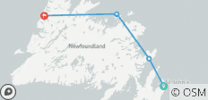  Newfoundland Adventure: Westbound - 4 destinations 