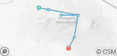  9 Dagen Berg Kilimanjaro Beklimmen Via Noordelijk Circuit - 9 bestemmingen 