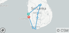  Sri Lanka: Wandern, Radfahren &amp; Kajak - 8 Destinationen 