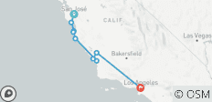  California Coast Food and Wine Trail (Ende Los Angeles, Kleingruppe, 7 Tage) - 9 Destinationen 