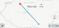  Aufenthalt im Nairobi Park (3 Tage) - 3 Destinationen 