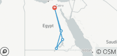  Top - Gizeh Pyramiden, Kairo, Luxor, Assuan, Abu Simbel (6 Tage) - 6 Destinationen 