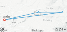  Trek d\'une journée à Changunarayan Nagarkot - 4 destinations 