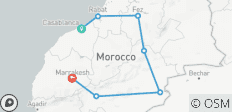  Imperial Cities of Morocco - 8 days - 7 destinations 
