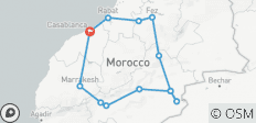  Morocco Tour - 9 days - 13 destinations 