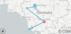  Kambodscha Familienurlaub mit Strand Relax (12 Tage) - 7 Destinationen 