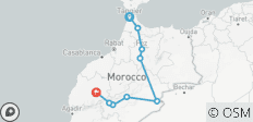 Das Beste aus Marokko Rundreise (5 Tage) - 9 Destinationen 