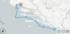  Croatia Sailing Adventure: Dubrovnik to Split - 10 destinations 