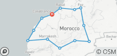  Marokko - \&quot;Marokko Entdeckungsreise\&quot; - 11 Tage - 13 Destinationen 