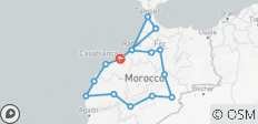  Morocco Tour - full (15 days) - 15 destinations 