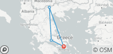  Griechenland: Athen - 5 Tage - 4 Destinationen 