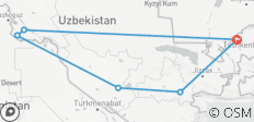  Individuele rondreis Klassiek Oezbekistan - 6 bestemmingen 