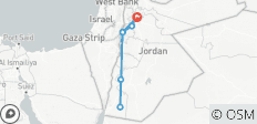  Self Drive Jordan - 8 days - 7 destinations 