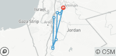  Trek Jordan - 7 days - 8 destinations 