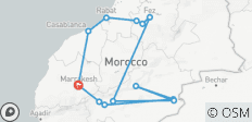  De juwelen van Marokko - 9 dagen - 13 bestemmingen 