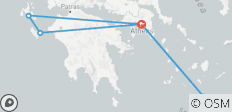  Griechenland - Athen, Zakintos, Kefalonia &amp; Santorin - 10 Tage - 6 Destinationen 