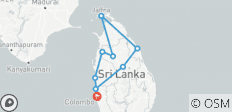  Sri Lanka North East &amp; Beach - 10 Days - 9 destinations 